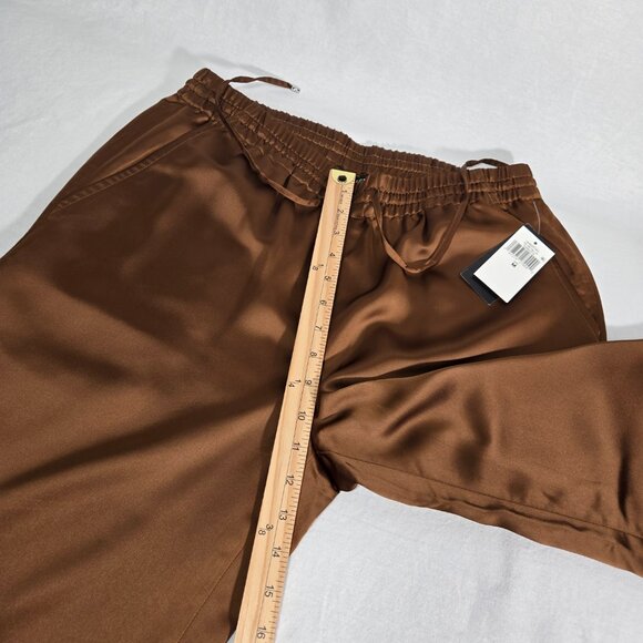 Lauren Ralph Lauren Brown Wide Leg Pants - Picture 15 of 16